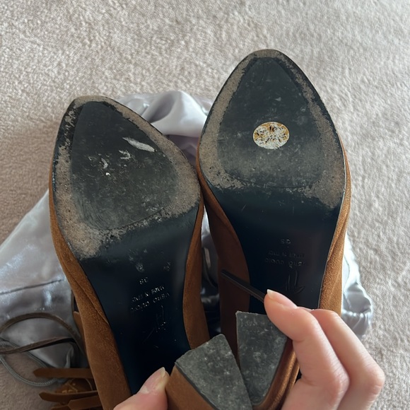 Zanotti Suede Boots - Picture 5 of 6